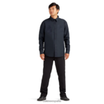 camisa de franela cargador negro Dakine hombres ropa 2VTF0X59 - Image 3