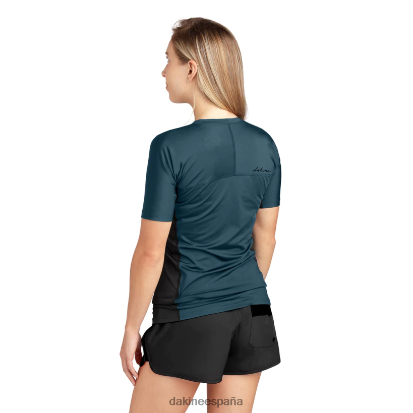 Camiseta de manga corta con ajuste ceñido HD azul galáctico Dakine mujer ropa 2VTF0X336 - Image 2