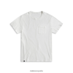 camiseta de manga corta con bolsillo pesado cruiser surfear blanco Dakine hombres ropa 2VTF0X200