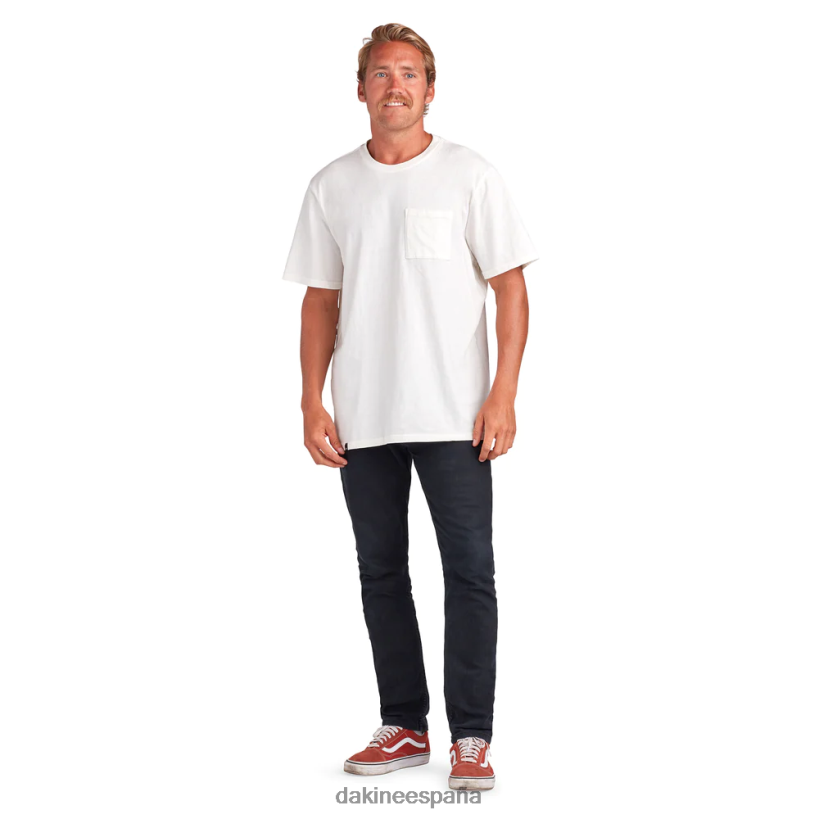 camiseta de manga corta con bolsillo pesado cruiser surfear blanco Dakine hombres ropa 2VTF0X200 - Image 3