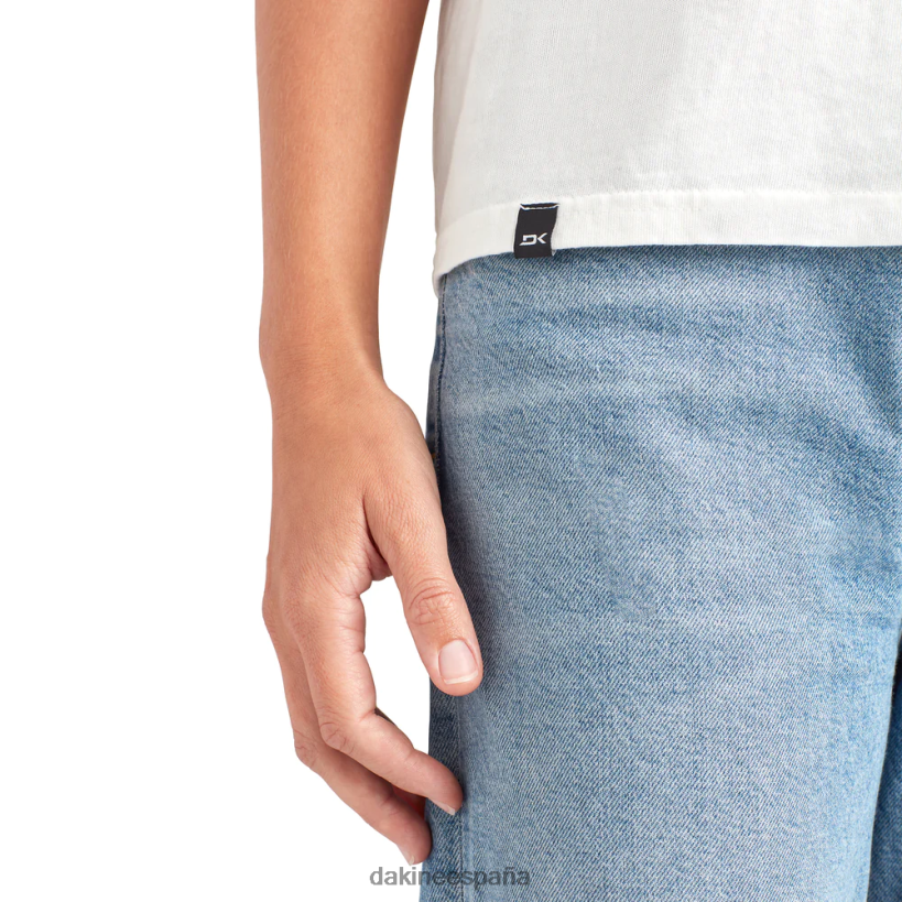 camiseta de manga corta con bolsillo pesado cruiser surfear blanco Dakine mujer ropa 2VTF0X357 - Image 9
