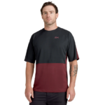 camiseta de manga corta del lado oscuro aterrizaje granate Dakine hombres ropa 2VTF0X159