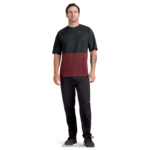 camiseta de manga corta del lado oscuro aterrizaje granate Dakine hombres ropa 2VTF0X159 - Image 3