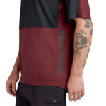 camiseta de manga corta del lado oscuro aterrizaje granate Dakine hombres ropa 2VTF0X159 - Image 6