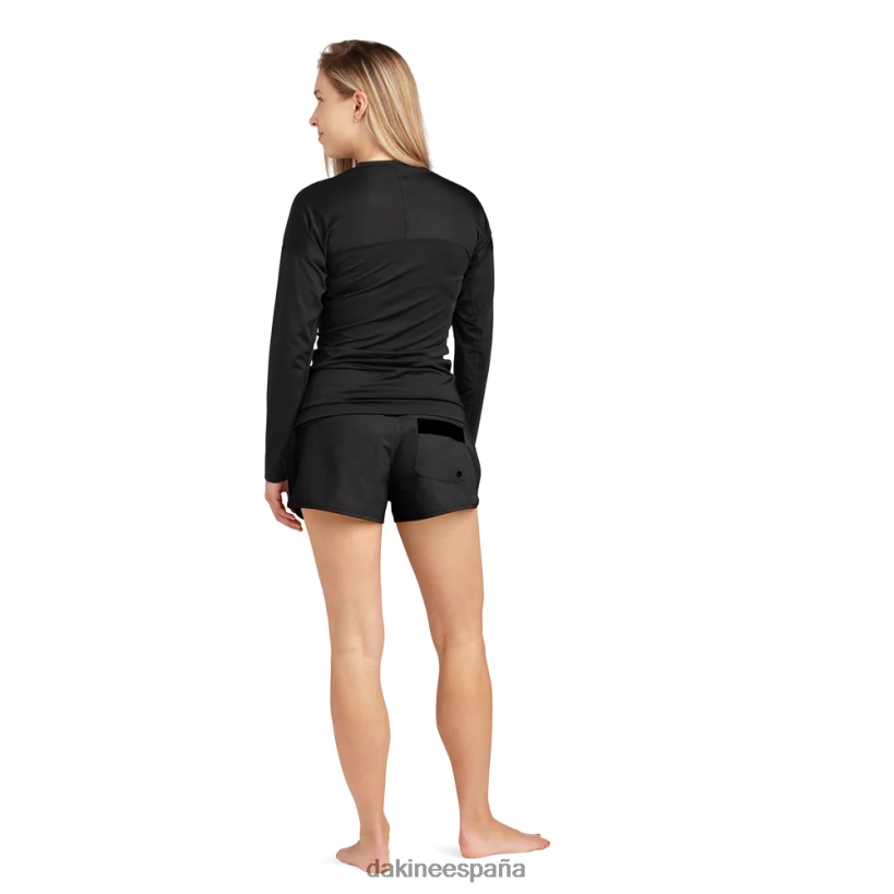 Camiseta de manga larga con ajuste ceñido HD negro - 22 Dakine mujer ropa 2VTF0X348 - Image 4