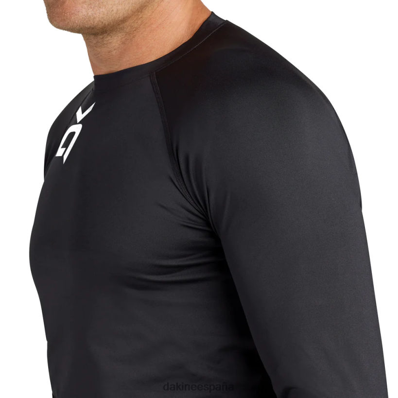 Camiseta de manga larga con ajuste ceñido HD negro Dakine hombres ropa 2VTF0X229 - Image 5