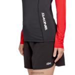 Camiseta de manga larga con ajuste ceñido HD rojo rasgando Dakine unisexo ropa 2VTF0X343 - Image 6