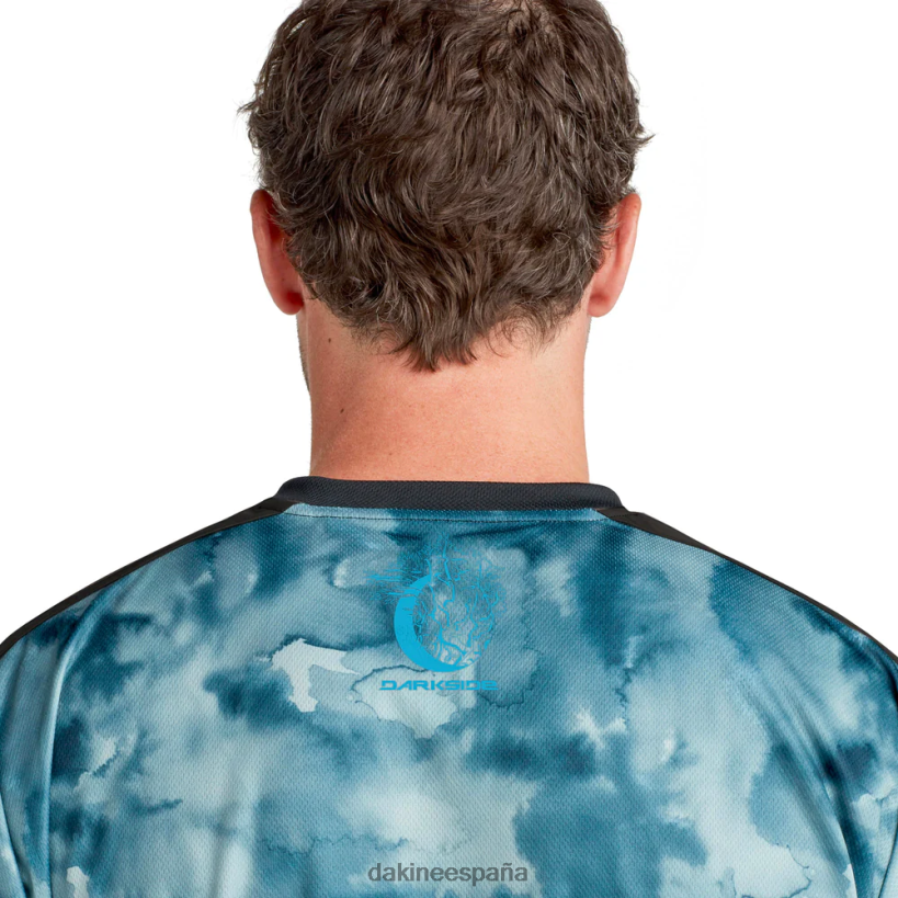 camiseta de manga larga del lado oscuro impresión índigo Dakine hombres ropa 2VTF0X157 - Image 3