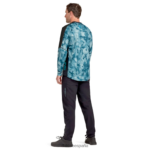 camiseta de manga larga del lado oscuro impresión índigo Dakine hombres ropa 2VTF0X157 - Image 4