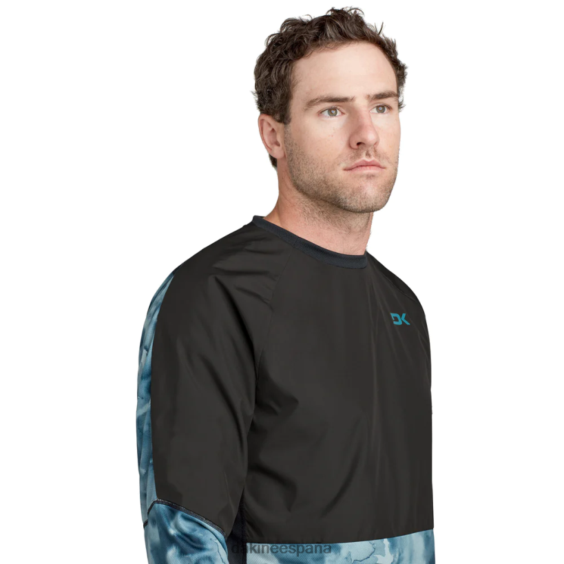 camiseta de manga larga del lado oscuro impresión índigo Dakine hombres ropa 2VTF0X157 - Image 6