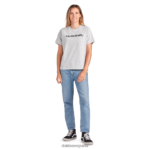 camiseta manga corta da rail cuero gris Dakine mujer ropa 2VTF0X308 - Image 2