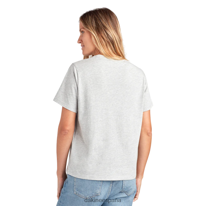 camiseta manga corta da rail cuero gris Dakine mujer ropa 2VTF0X308 - Image 3
