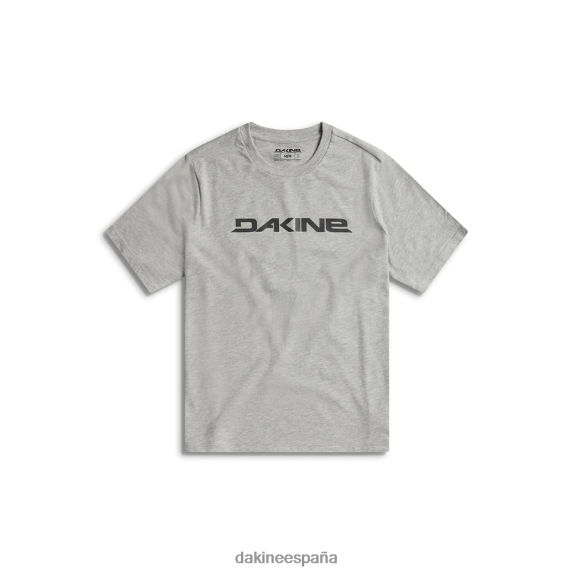 camiseta manga corta da rail cuero gris Dakine mujer ropa 2VTF0X308 - Image 5