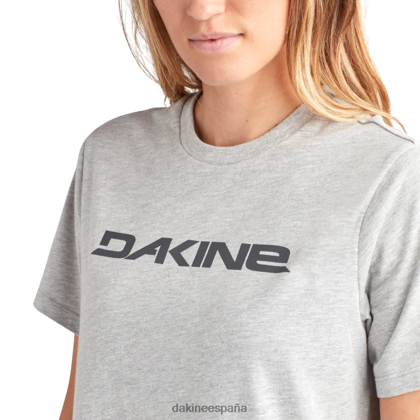 camiseta manga corta da rail cuero gris Dakine mujer ropa 2VTF0X308 - Image 7