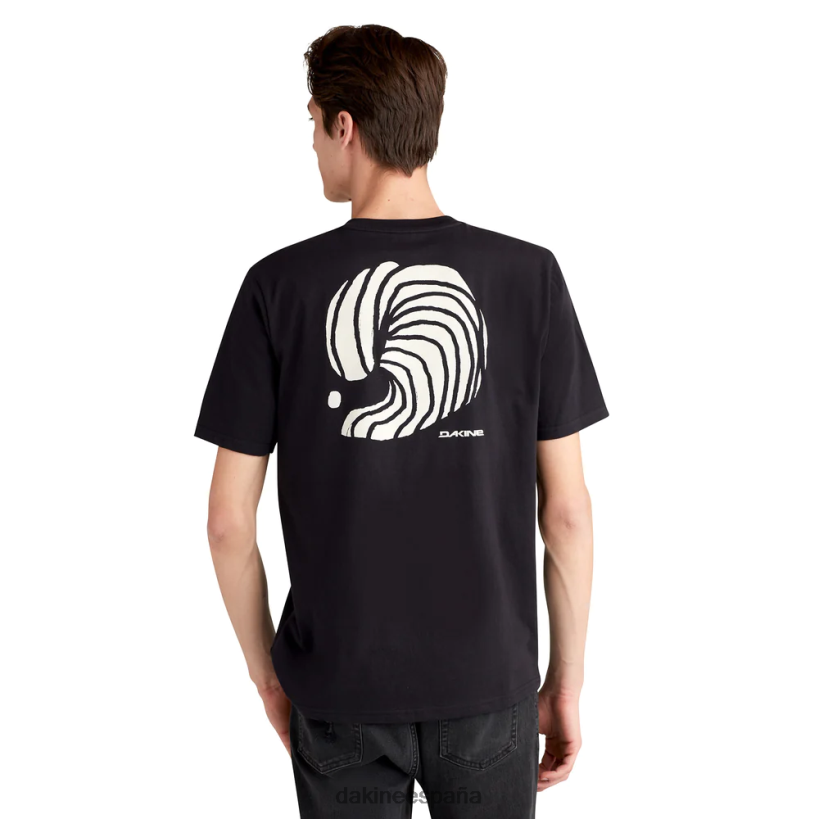 camiseta manga corta glide life negro Dakine hombres ropa 2VTF0X209 - Image 2