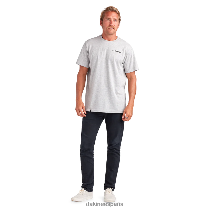 camiseta manga corta pollard cuero gris Dakine hombres ropa 2VTF0X197 - Image 2