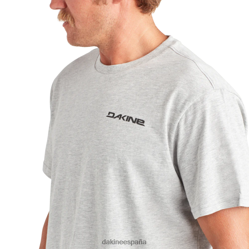 camiseta manga corta pollard cuero gris Dakine hombres ropa 2VTF0X197 - Image 3