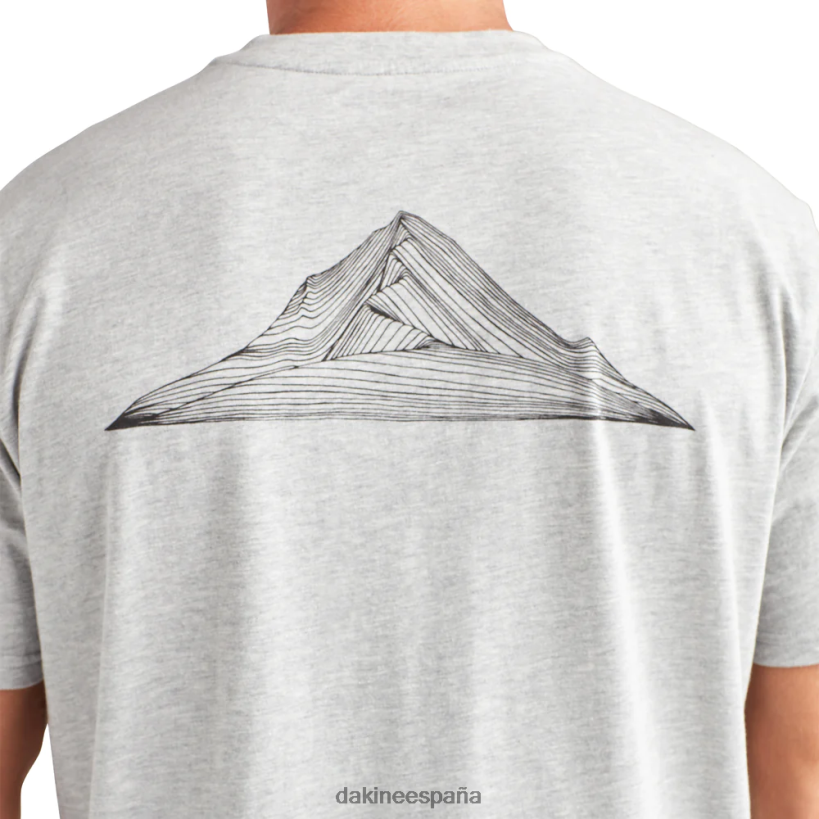 camiseta manga corta pollard cuero gris Dakine hombres ropa 2VTF0X197 - Image 5