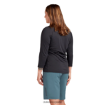 camiseta sinclinal 3/4 negro Dakine mujer ropa 2VTF0X311 - Image 4