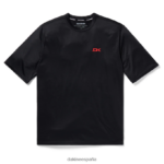 camiseta sinclinal del lado oscuro negro Dakine hombres ropa 2VTF0X138