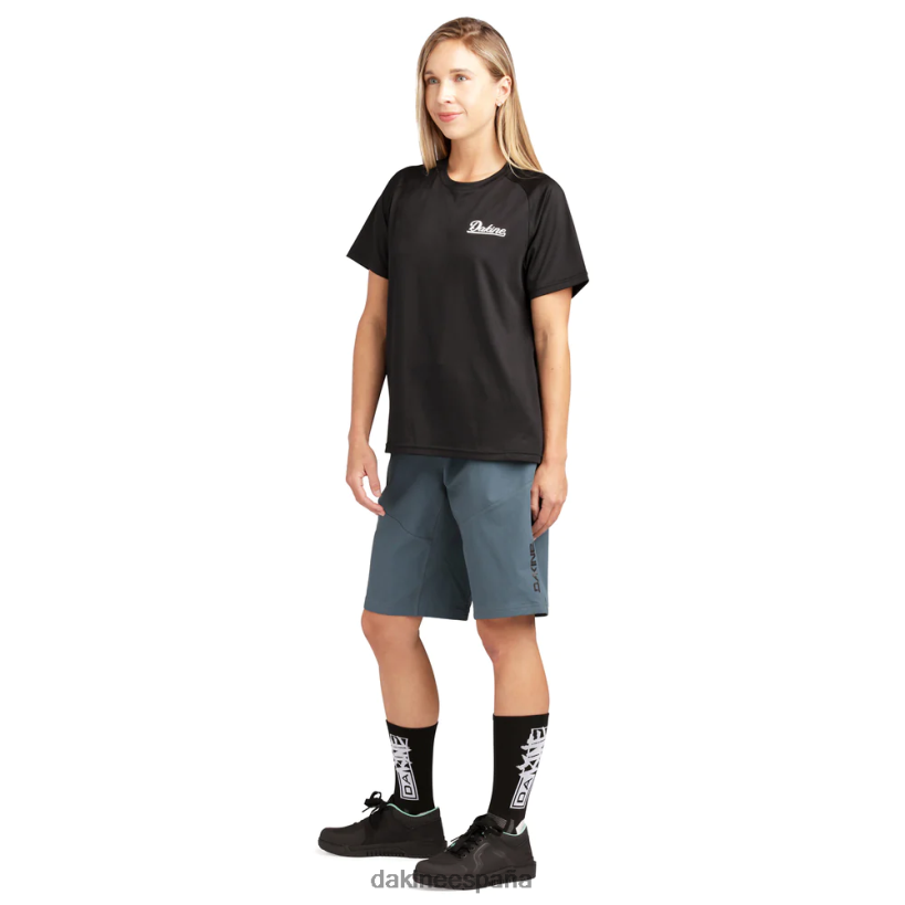 camiseta sinclinal manga corta negro Dakine mujer ropa 2VTF0X282 - Image 3