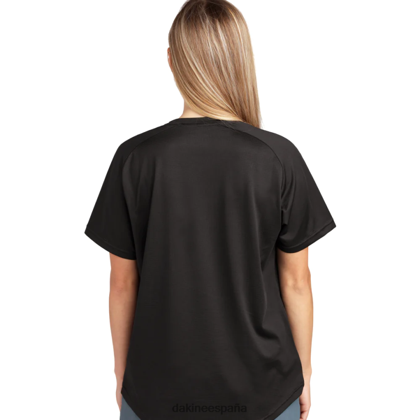 camiseta sinclinal manga corta negro Dakine mujer ropa 2VTF0X282 - Image 4