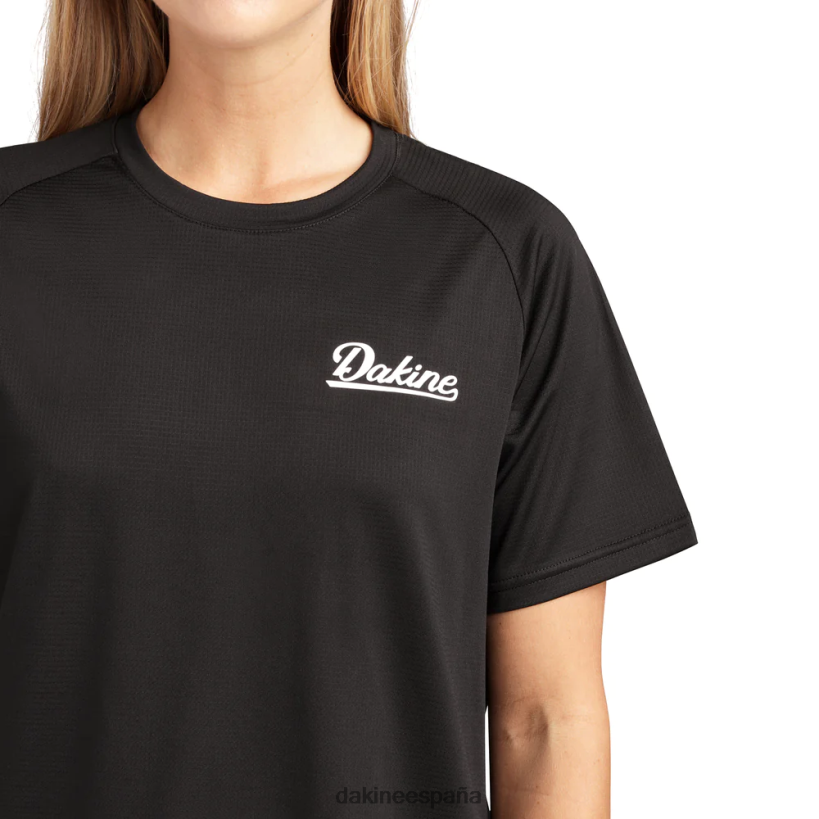 camiseta sinclinal manga corta negro Dakine mujer ropa 2VTF0X282 - Image 5