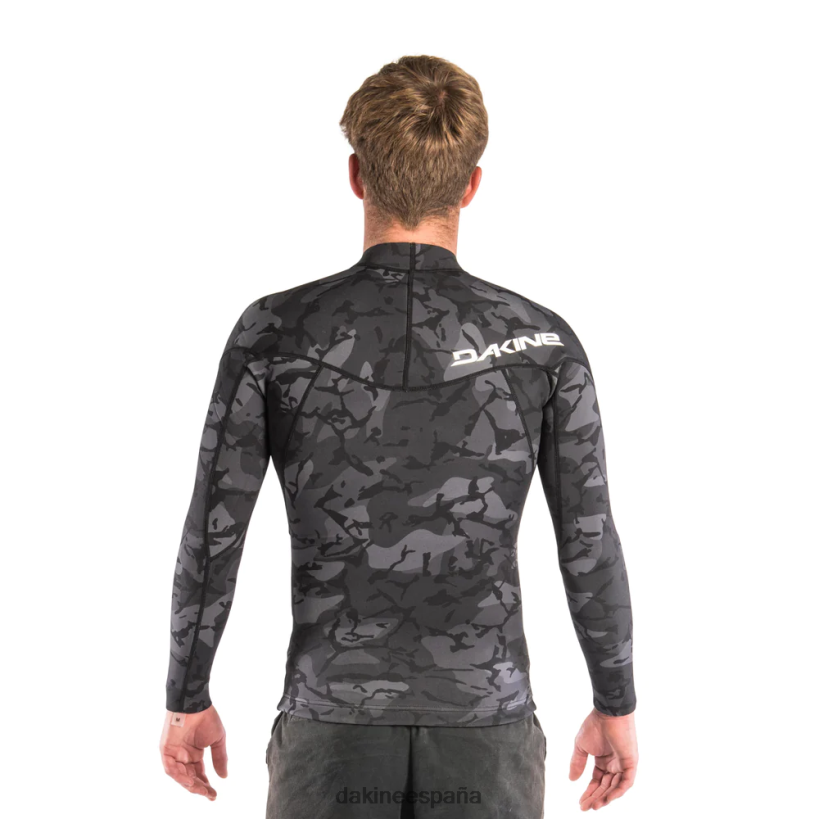 chaqueta cuántica 2/1 mm f/l camuflaje negro/blanco Dakine hombres ropa 2VTF0X97 - Image 2