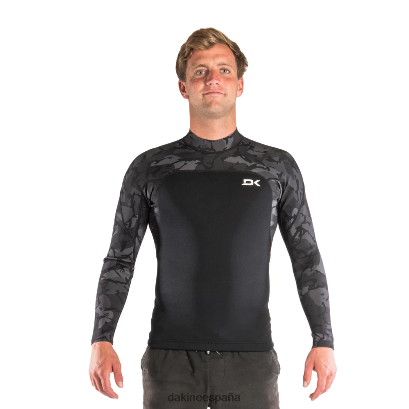 chaqueta cuántica 2/1 mm f/l camuflaje negro/blanco Dakine hombres ropa 2VTF0X97 - Image 1