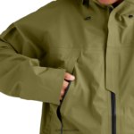 chaqueta sender stretch 3l verde tierra Dakine hombres ropa 2VTF0X13 - Image 8