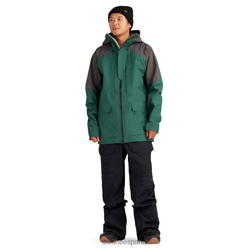 chaqueta stoker gore-tex 3l abeto verde Dakine hombres ropa 2VTF0X2 - Image 3