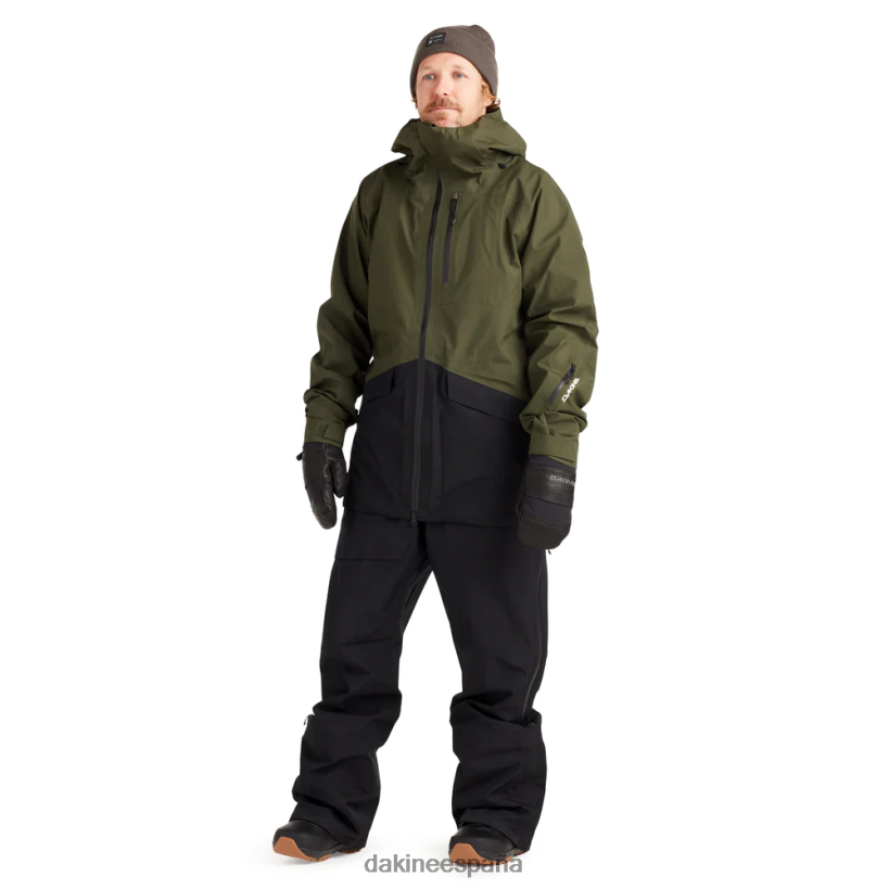 chaqueta stoker gore-tex 3l turba verde Dakine hombres ropa 2VTF0X4 - Image 2