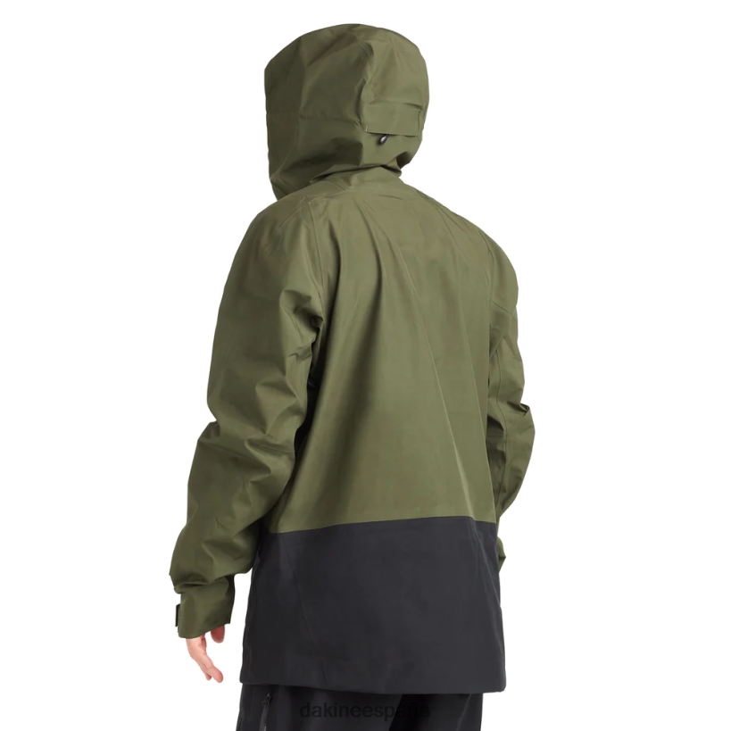 chaqueta stoker gore-tex 3l turba verde Dakine hombres ropa 2VTF0X4 - Image 9