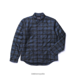 franela aislada del cargador cuadros azul marino Dakine hombres ropa 2VTF0X62