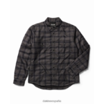 franela aislada del cargador cuadros grises Dakine hombres ropa 2VTF0X61