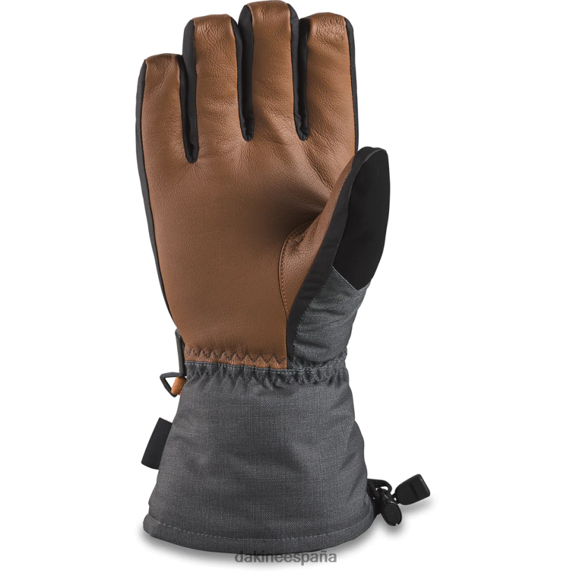 guante de cuero explorador carbón Dakine hombres accesorio 2VTF0X556 - Image 2