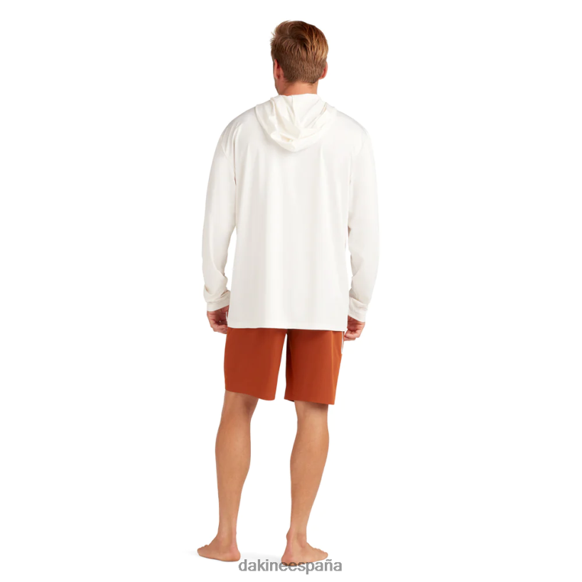 Licra de manga larga con corte holgado Roots surfear blanco Dakine hombres ropa 2VTF0X232 - Image 4
