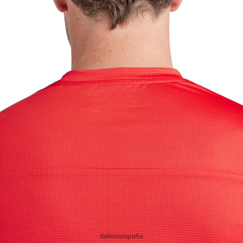 maillot ciclista de manga corta sinclinal rojo rasgando Dakine hombres ropa 2VTF0X133 - Image 7