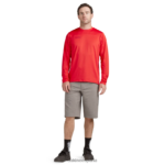 maillot ciclista de manga larga sinclinal rojo rasgando Dakine hombres ropa 2VTF0X140 - Image 3