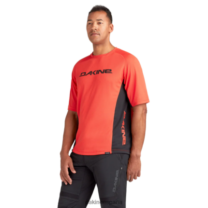 maillot ciclista manga corta thrillium remitente rojo Dakine hombres ropa 2VTF0X169