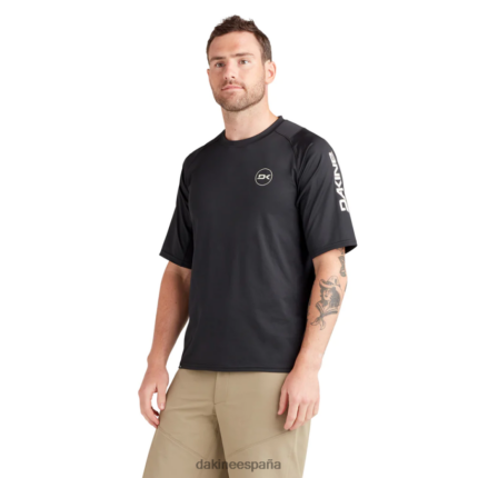 maillot ciclista manga corta vectra negro Dakine hombres ropa 2VTF0X170