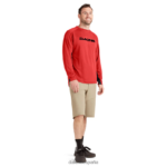 maillot ciclista manga larga thrillium rojo de seguridad Dakine hombres ropa 2VTF0X151 - Image 3
