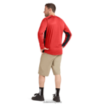 maillot ciclista manga larga thrillium rojo de seguridad Dakine hombres ropa 2VTF0X151 - Image 6