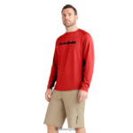 maillot ciclista manga larga thrillium rojo de seguridad Dakine hombres ropa 2VTF0X151 - Image 8