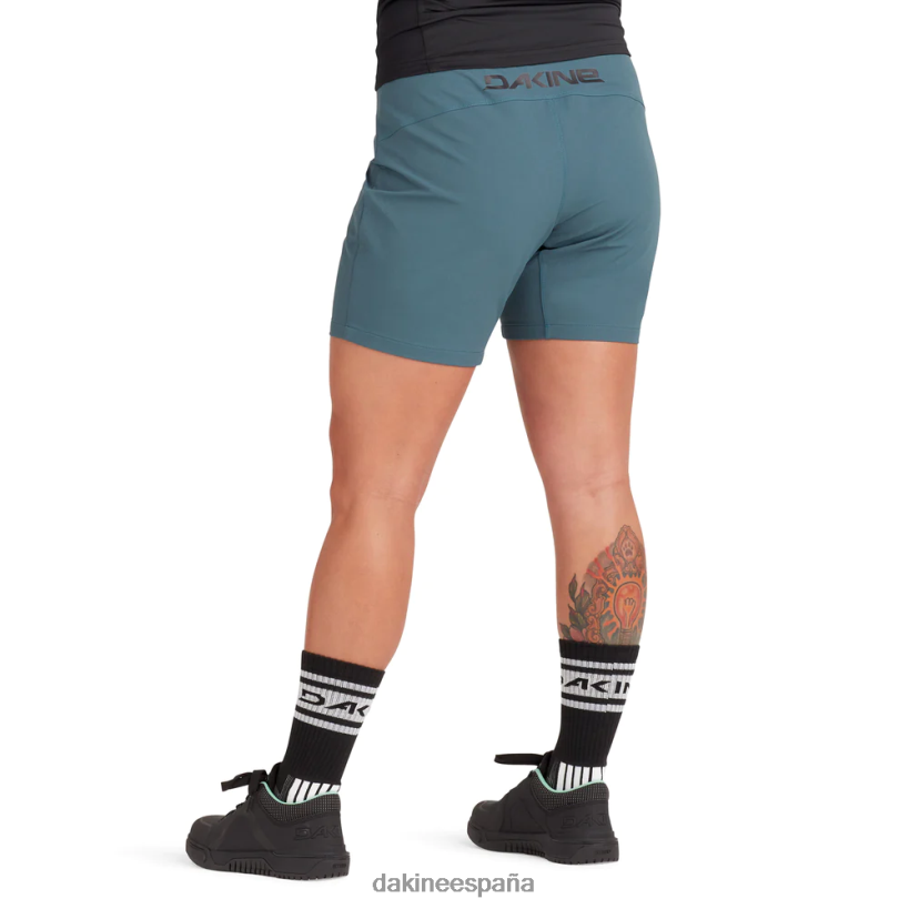 pantalones cortos de bicicleta syncline de 7" azul galáctico Dakine mujer ropa 2VTF0X759 - Image 2