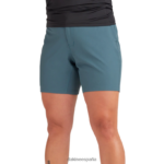 pantalones cortos de bicicleta syncline de 7" azul galáctico Dakine mujer ropa 2VTF0X759