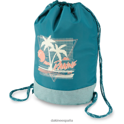 paquete cinch 16l verde azulado digital Dakine unisexo accesorio 2VTF0X933