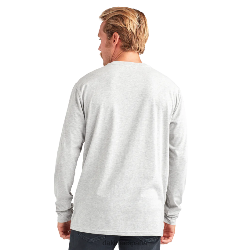 playeras manga larga de da-rail cuero gris Dakine hombres ropa 2VTF0X205 - Image 5