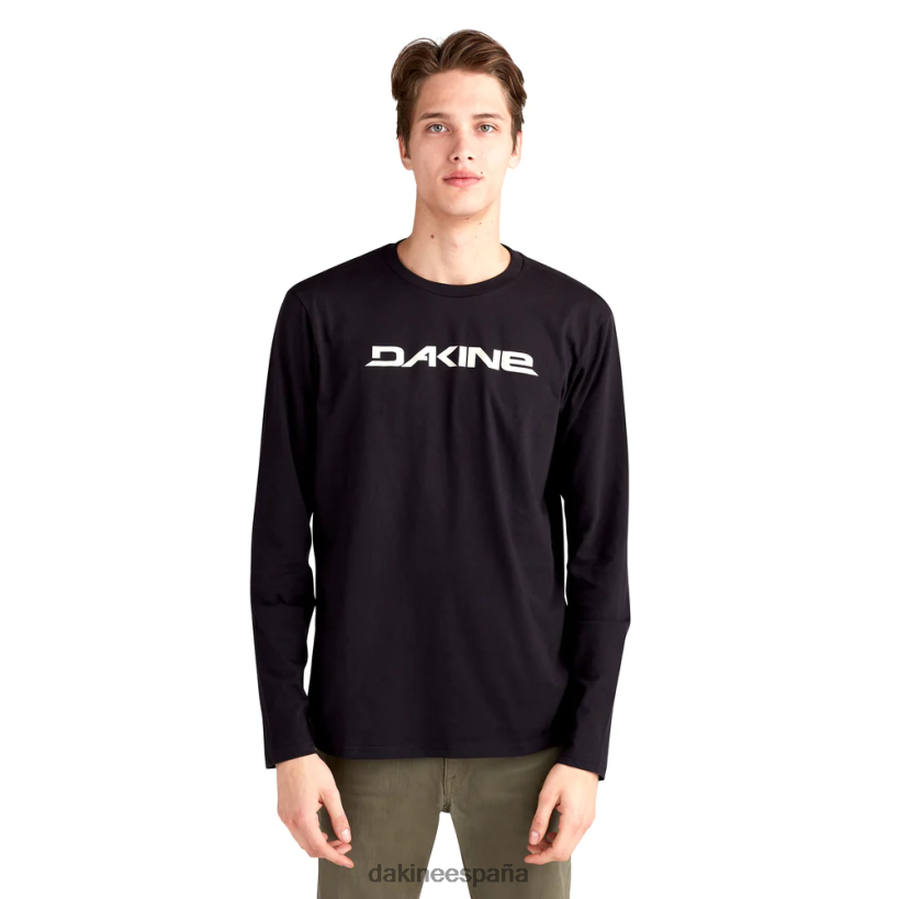 playeras manga larga de da-rail negro (carril) Dakine hombres ropa 2VTF0X204 - Image 1