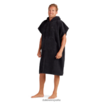 poncho de toalla apresurf de secado rápido negro Dakine hombres ropa 2VTF0X296